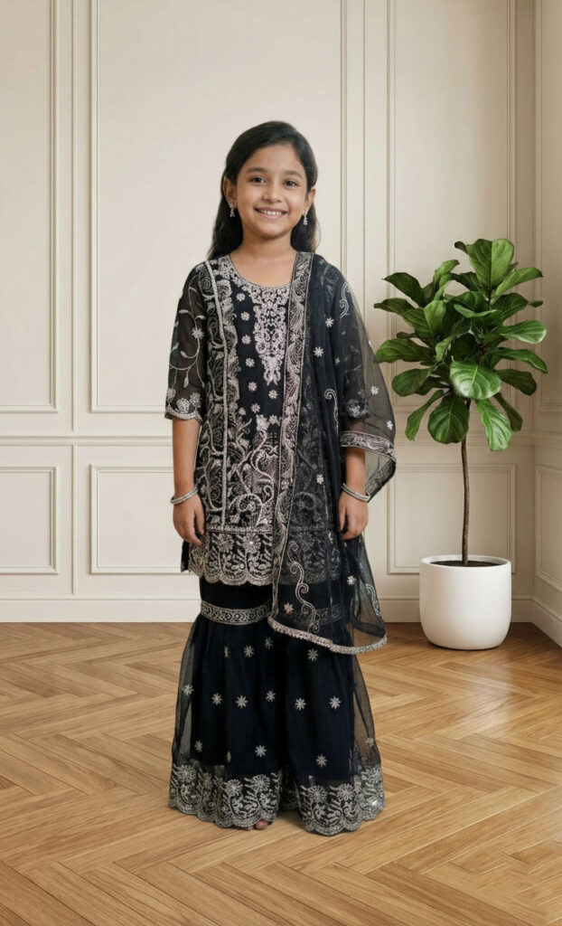 baby-farsi-garara-dress-black-2